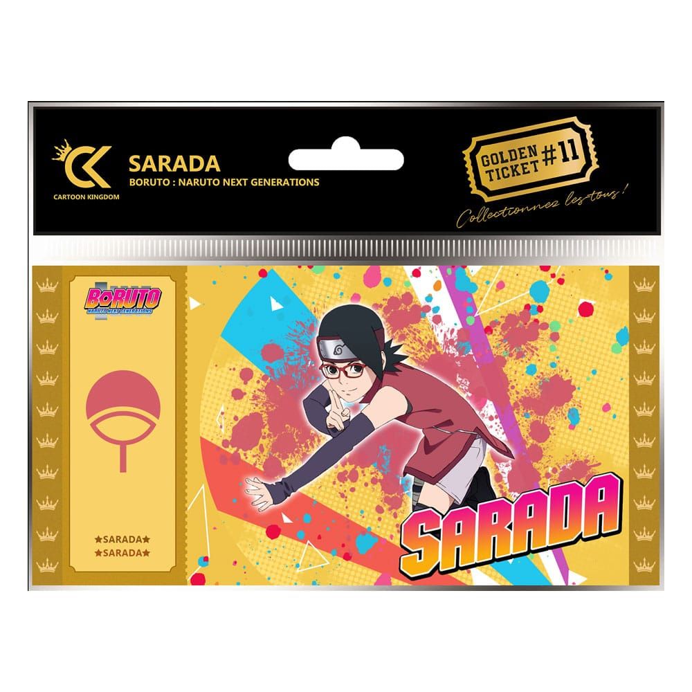 Boruto: Naruto Next Generation Golden Ticket #11 Sarada Case (10) Cartoon Kingdom