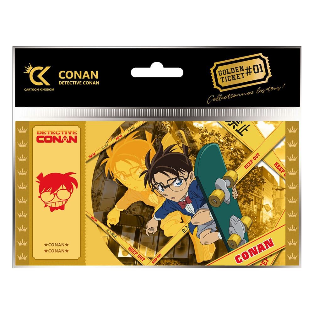 Detective Conan Golden Ticket #01 Conan Case (10) Cartoon Kingdom