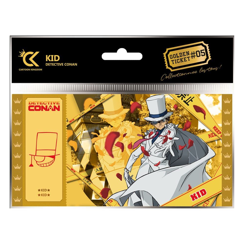 Detective Conan Golden Ticket #05 Kaito Kid Case (10) Cartoon Kingdom