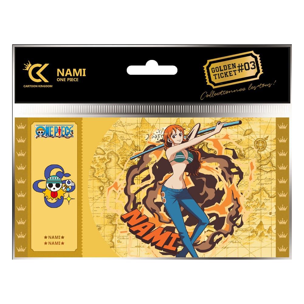 One Piece Golden Ticket #03 Nami Case (10) Cartoon Kingdom