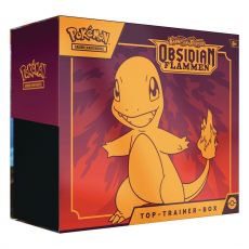 Pokémon Obsidian Flames Top Trainer Box Německá Verze