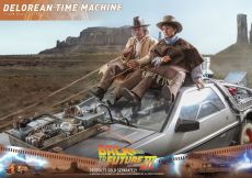 Back to the Future III Movie Masterpiece Vehicle 1/6 DeLorean Time Machine 72 cm Hot Toys