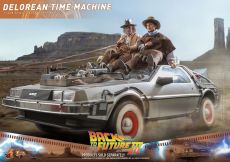 Back to the Future III Movie Masterpiece Vehicle 1/6 DeLorean Time Machine 72 cm Hot Toys