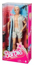 Barbie The Movie Doll Ken Wearing Pastel Striped Beach Matching Set Mattel