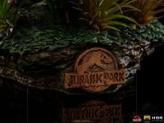 Jurassic Park Deluxe Art Scale Soška 1/10 Just The Two Raptors 20 cm Iron Studios