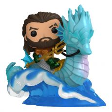 Aquaman and the Lost Kingdom POP! Rides Deluxe vinylová Figure Aquaman & Storm 15 cm - Damaged packaging
