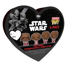 Star Wars Valentines Pocket POP! vinylová Figure 4-Pack Choc 4 cm