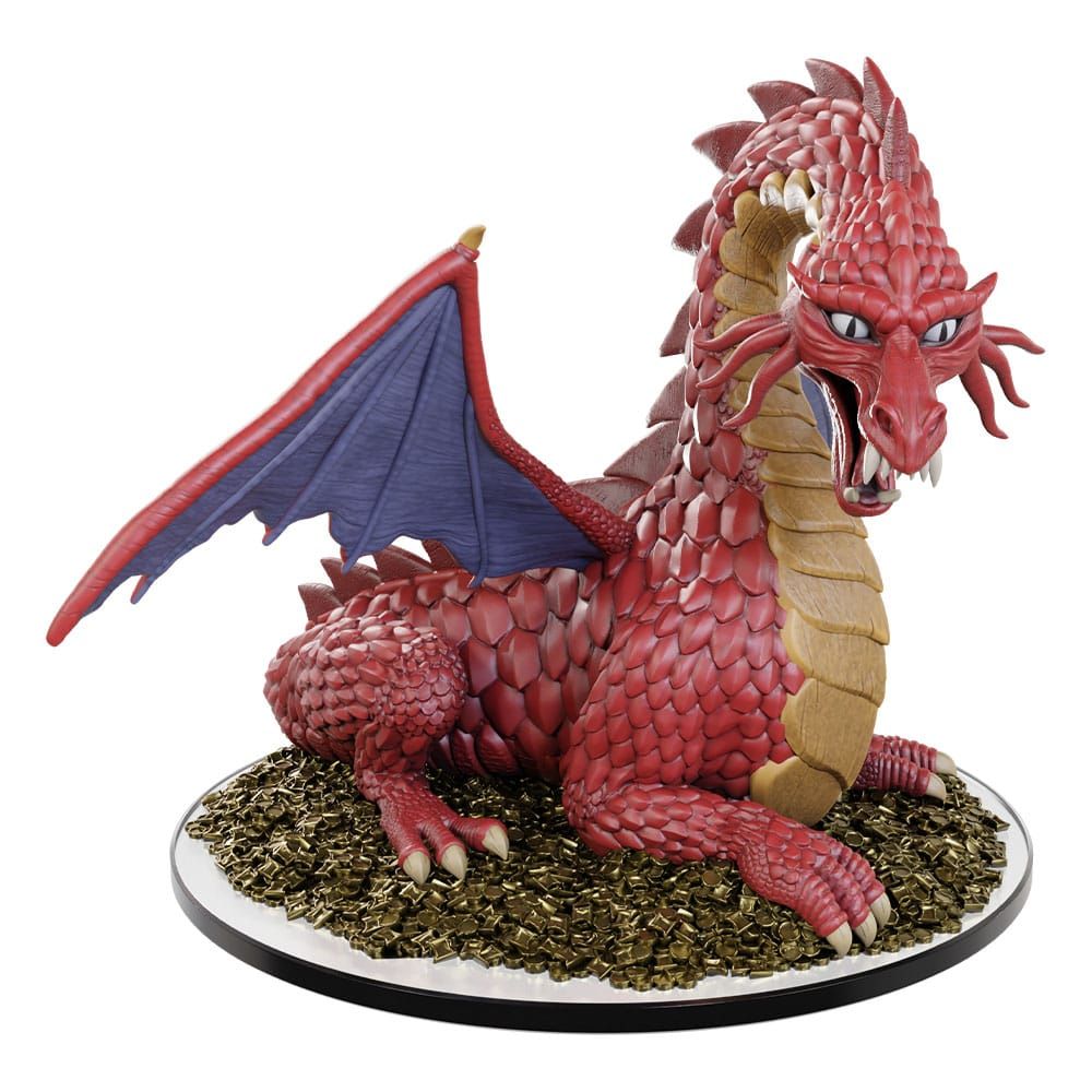 D&D Icons of the Realms pre-painted Miniatures 50th Anniversary - Classic Red Dragon (Set #31) Wizkids