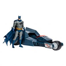 DC Multiverse Vehicle Bat-Raptor with Batman (The Batman Who Laughs) (Gold Label) - Damaged packaging