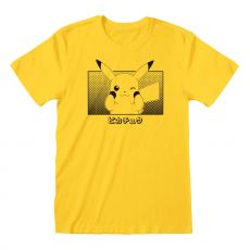 Pokemon Tričko Pikachu Katakana Velikost L