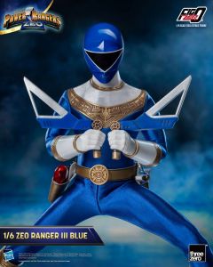 Power Rangers Zeo FigZero Akční Figure 1/6 Ranger III Blue 30 cm ThreeZero