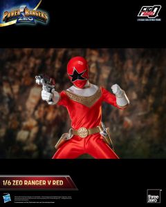 Power Rangers Zeo FigZero Akční Figure 1/6 Ranger V Red 30 cm ThreeZero