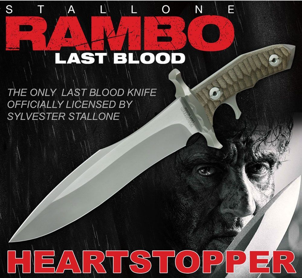 Rambo: Last Blood Replika 1/1 Heartstopper Knife 38 cm - Damaged packaging United Cutlery