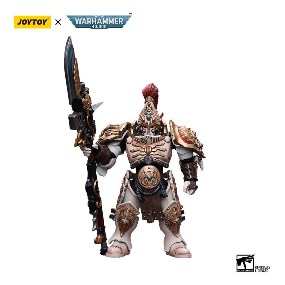 Warhammer 40k Akční Figure 1/18 Adeptus Custodes Solar Watch Custodian Guard with Guardian Spear 12 cm Joy Toy (CN)