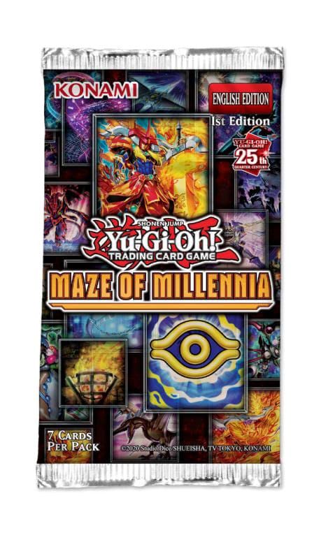 Yu-Gi-Oh! TCG Maze of Millennia Tuckbox Case (12) Anglická Verze Konami