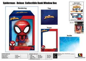 Marvel Figural Pokladnička Giant Deluxe Spider-Man 45 cm Monogram Int.