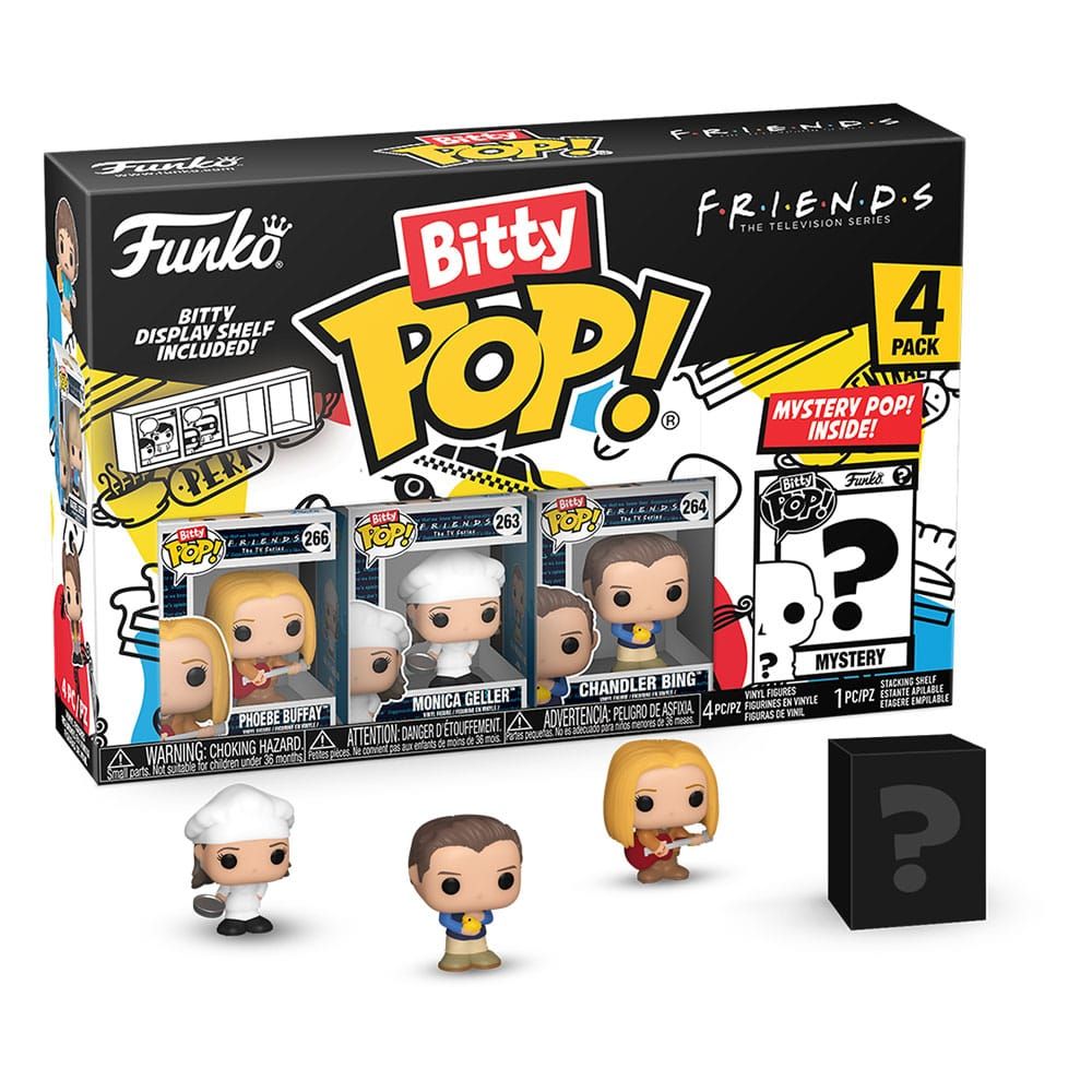 Friends Bitty POP! Vinyl Figure 4-Pack Phoebe 2,5 cm Funko