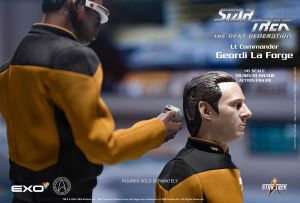 Star Trek: The Next Generation Akční Figure 1/6 Lt. Commander Geordi La Forge (Essentials Version) 28 cm EXO-6