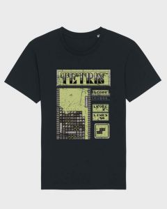 Tetris Tričko Retro Print Velikost M