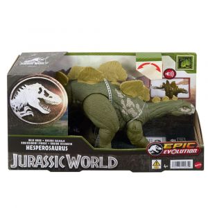Jurassic World Epic Evolution Akční Figure Wild Roar Hesperosaurus Mattel