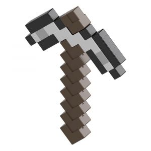 Minecraft Roleplay Replika Iron Pickaxe Mattel