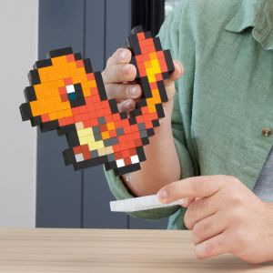 Pokémon MEGA Construction Set Charmander Pixel Art Mattel