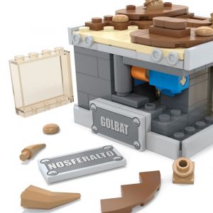 Pokémon MEGA Construction Set Mini Motion Golbat Mattel