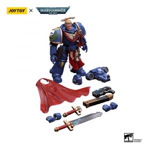 Warhammer 40k Akční Figure 1/18 Ultramarines Primaris Captain with Power Sword and Plasma Pistol 12 cm Joy Toy (CN)