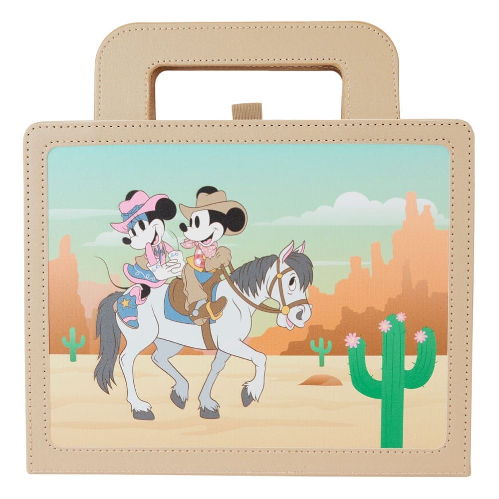 Disney by Loungefly Poznámkový Blok Western Mickey and Minnie Lunchbox