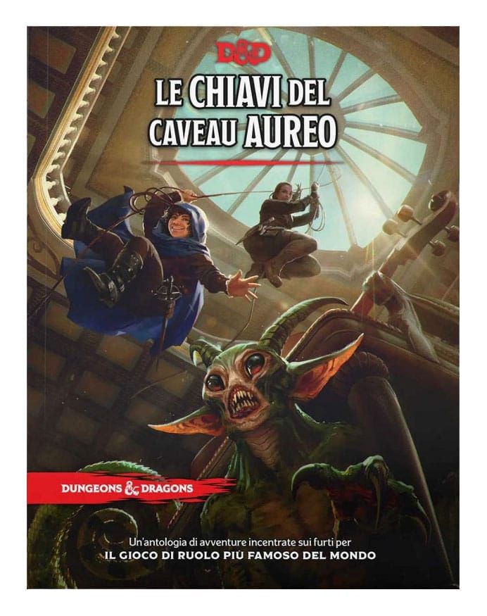 Dungeons & Dragons RPG Adventure Le Chiavi del Caveau Aureo italian Wizards of the Coast
