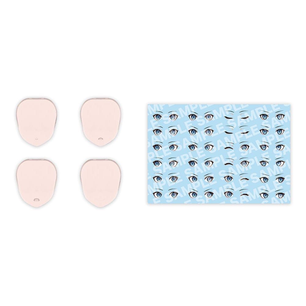 Sousai Shojo Teien Model Kit Accesoory Set 1/10 Customized Face & Nálepka Set Vol. 3 Kotobukiya
