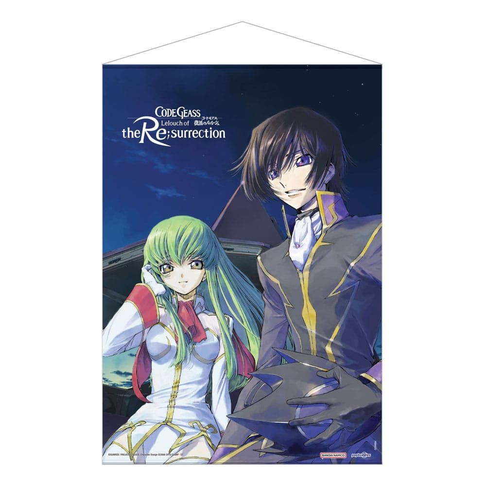 Code Geass Lelouch of the Re:surrection Plátno Lelouch and C.C. 50 x 70 cm POPbuddies