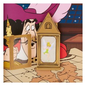 Disney Enamel 3" Pins Peter Pan Tinkerbell 3" Collector Box Sada (12) Loungefly