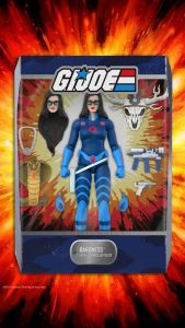 GI Joe Ultimates Akční Figure Wave 6 Baroness (Dark Blue) 18 cm Super7