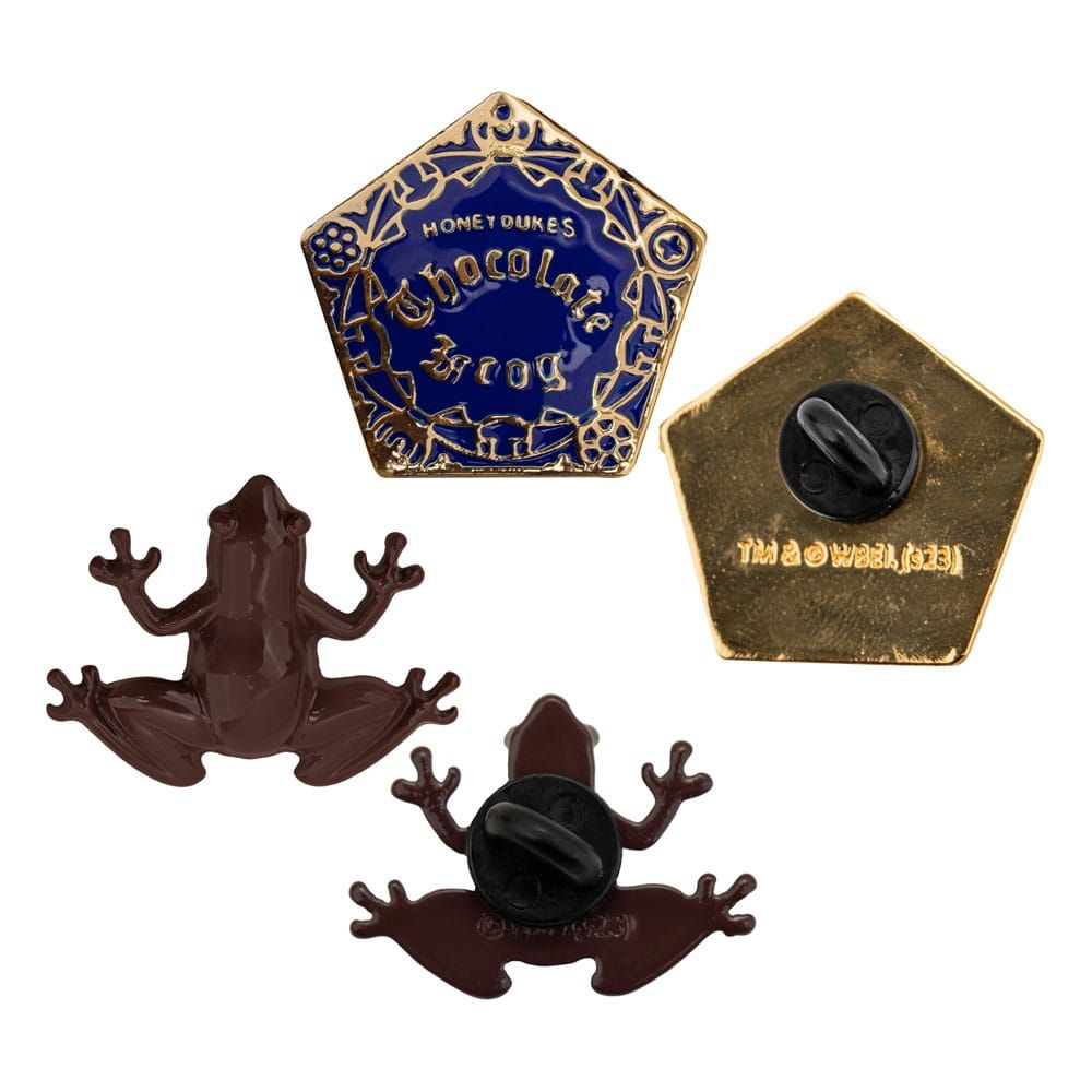 Harry Potter Pins 2-Pack Chocolate Frog Cinereplicas