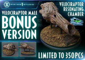 Jurassic Park III Legacy Museum Kolekce Soška 1/6 Velociraptor Male Bonus Verze 40 cm Prime 1 Studio