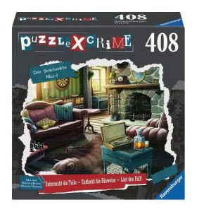 Puzzle X Crime Jigsaw Puzzle Der geschenkte Mord (408 pieces) Německá Verze Ravensburger