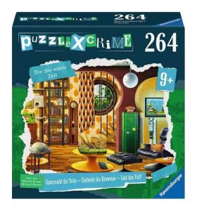 Puzzle X Crime Kids Jigsaw Puzzle Die geraubte Zeit (264 pieces) Německá Verze Ravensburger