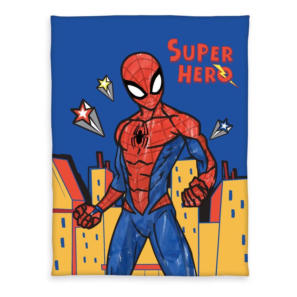 Spider-Man Fleece Deka Super Hero 130 x 170 cm Herding