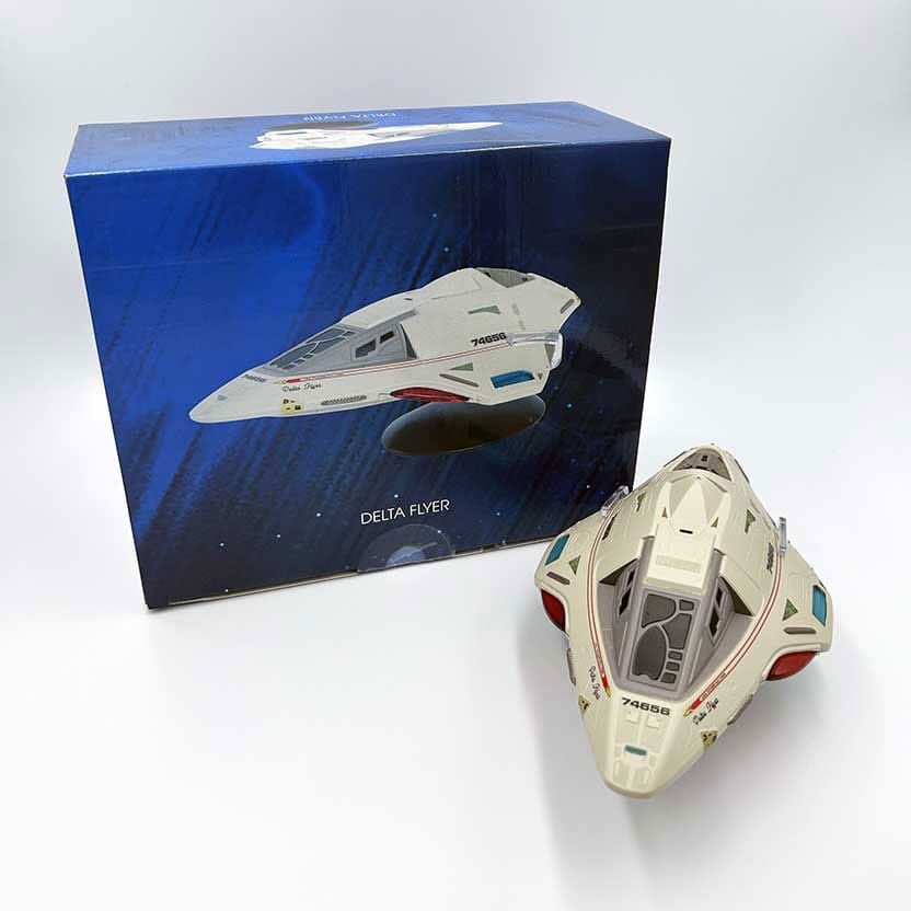 Star Trek Starship Kov. Mini Replicas Delta Flyer XL Eaglemoss Publications Ltd.