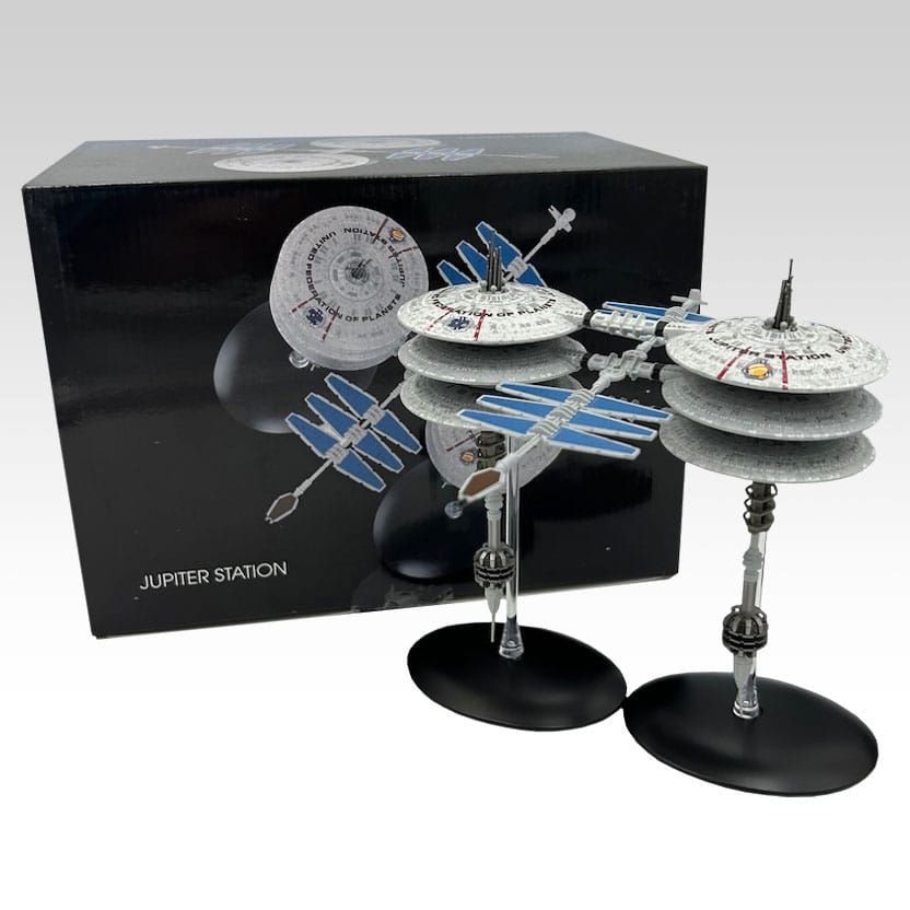 Star Trek Starship Kov. Mini Replicas Jupiter Station Eaglemoss Publications Ltd.