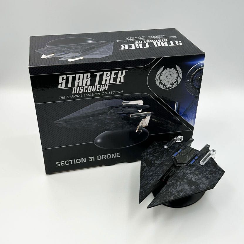 Star Trek Starship Kov. Mini Replicas Section 31 Fighter Eaglemoss Publications Ltd.