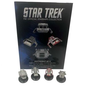 Star Trek Starship Kov. Mini Replicas Shuttle Set 4