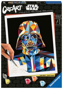 Star Wars CreArt Paint by Numbers Painting Set Darth Vader 24 x 30 cm Ravensburger