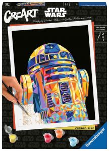 Star Wars CreArt Paint by Numbers Painting Set R2-D2 24 x 30 cm Ravensburger