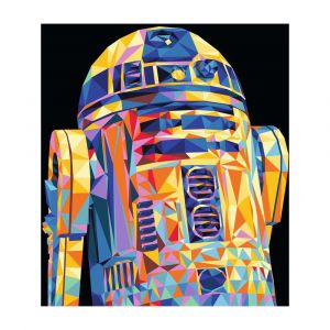 Star Wars CreArt Paint by Numbers Painting Set R2-D2 24 x 30 cm Ravensburger