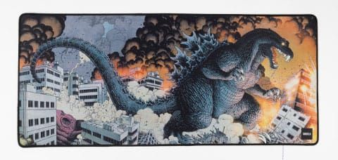 Godzilla Oversized Mousepad Destroyed City ItemLab