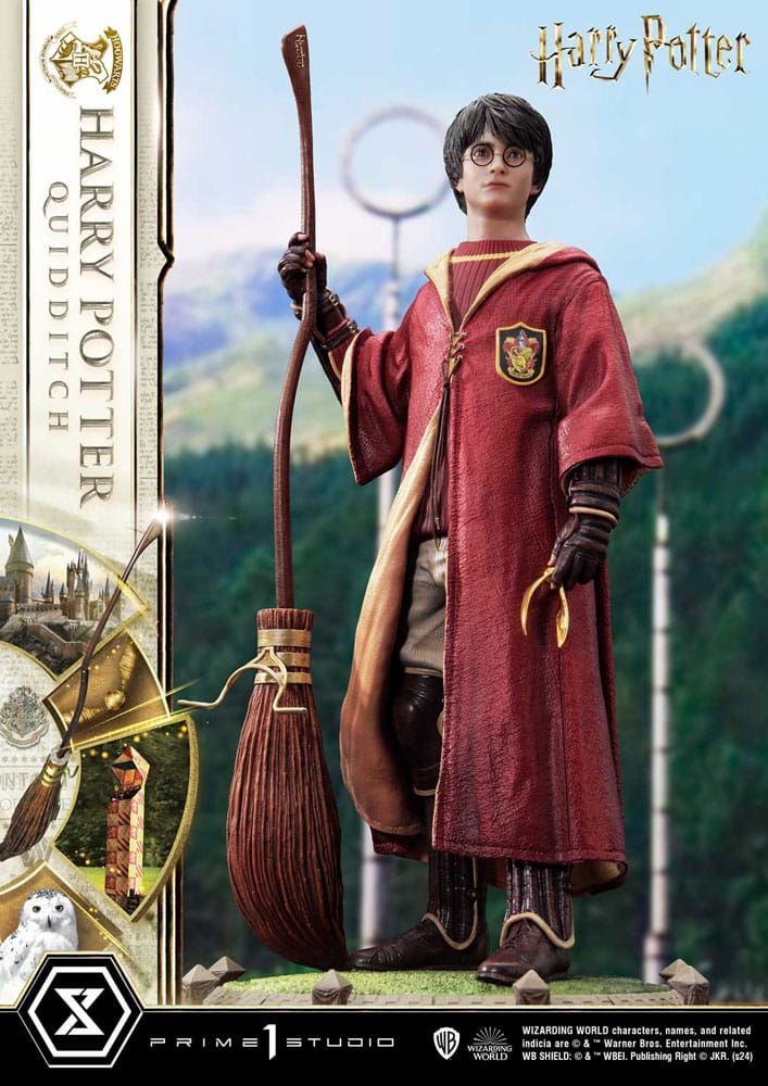 Harry Potter Prime Collectibles Soška 1/6 Harry Potter Quidditch Edition 31 cm Prime 1 Studio