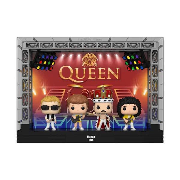 Queen POP Moments Deluxe Vinyl Figures 4-Pack Wembley Stadium Funko