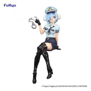 Re:Zero Starting Life in Another World Noodle Stopper PVC Soška Rem Police Officer Kšiltovka with Dog Ears 14 cm - Damaged packaging Furyu